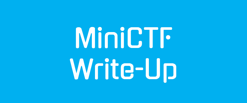 MiniCTF Write-Up